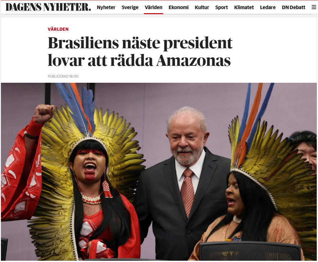 Lula da Silva och Amazonas